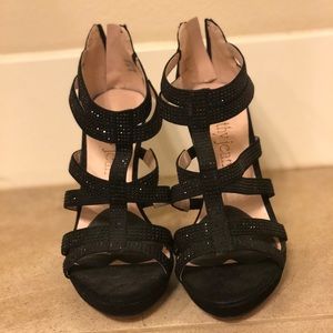 Jeweled Strappy Heel